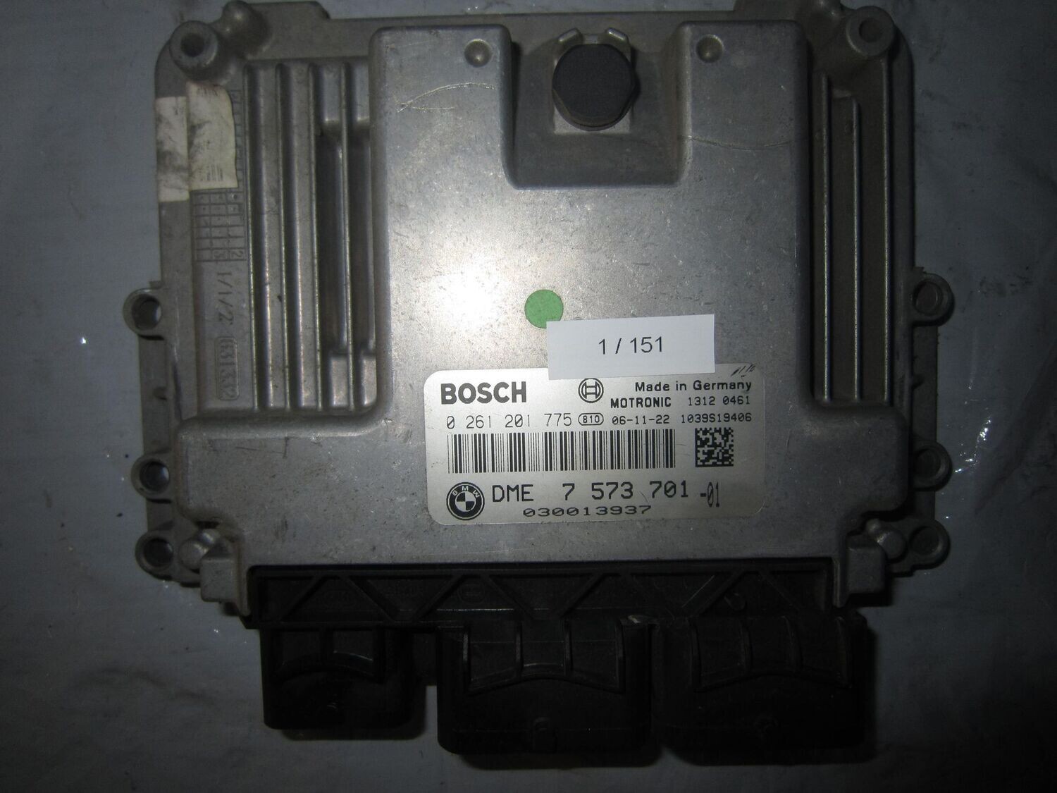 1-151 Centralina Motore Bosch 0 261 201 775 0261201775 7 573 701 1039S19406   MINI Benzina COOPER