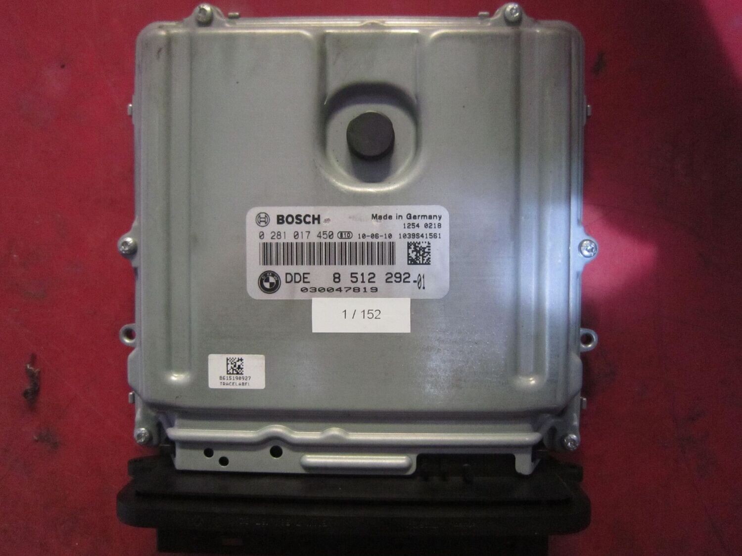 1-152 Centralina Motore Bosch 0 281 017 450 0281017450 8512292 1039S41561   BMW Diesel VARIE