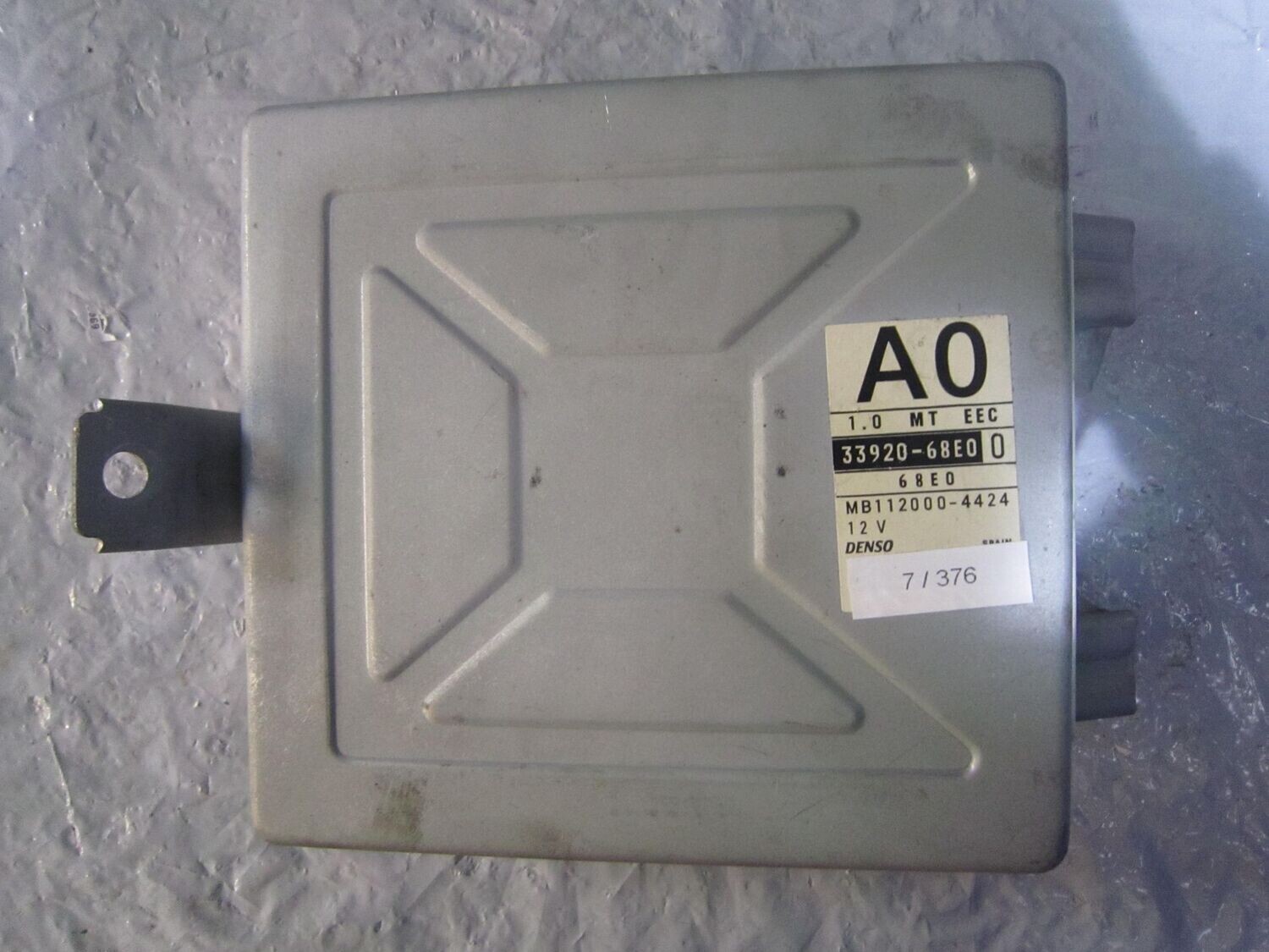 7-376 Centralina Motore Denso 33920-68E0 3392068E0 MB112000-4424    SUZUKI Benzina SWIFT