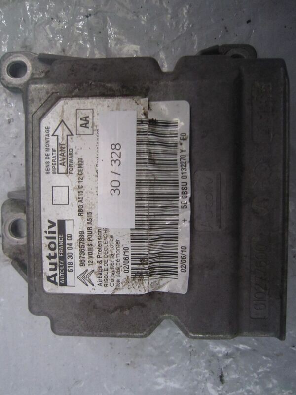 30-328 Centralina Airbag Autoliv 618 30 04 00 618300400 9673657880    CITROEN / PEUGEOT  C 3