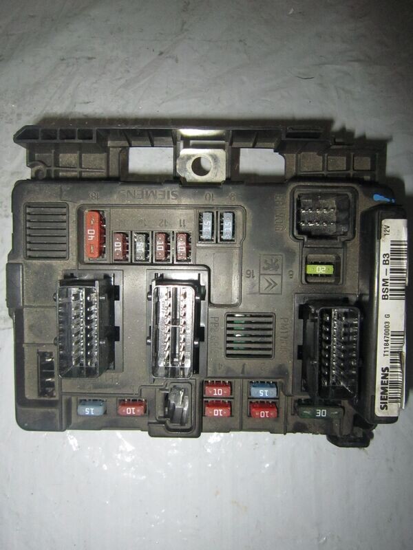 50-479 Body Computer Siemens T118470003 G T118470003G BSM -B3 9643498880-00    CITROEN / PEUGEOT  C 2