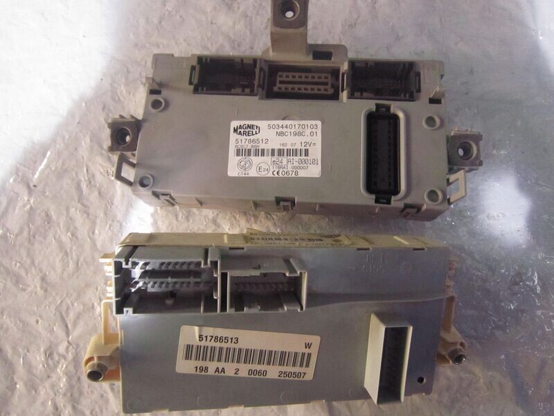 50-480 Body Computer Magneti Marelli 51786512   NBC198C.01 503440170103 51786513 51761160  FIAT  DIESEL BRAVO_BRAVA