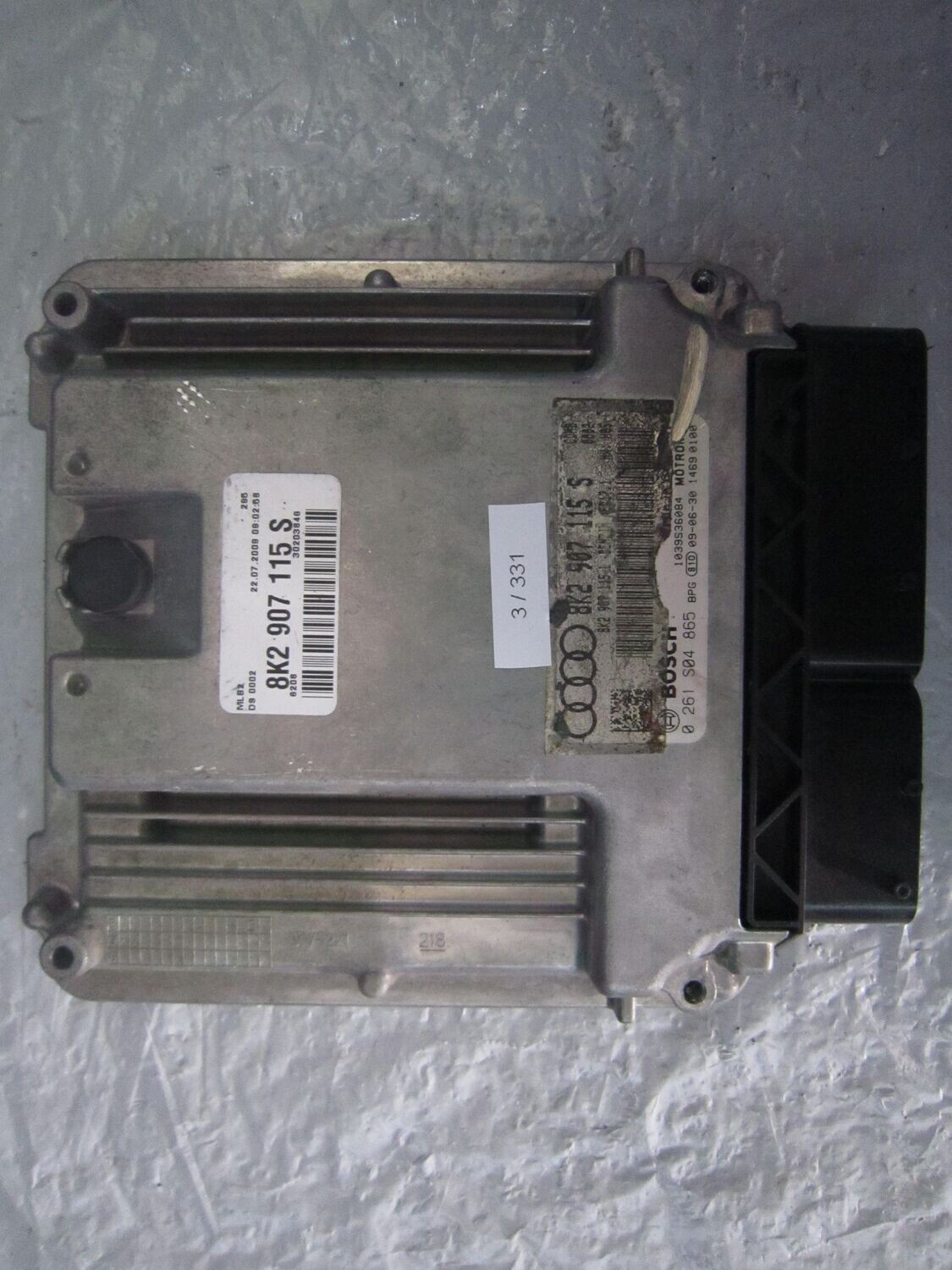 3-331 Centralina Motore Bosch 0 261 S04 865 0261S04865 8K2907115S 1039S36084   AUDI Benzina A 5