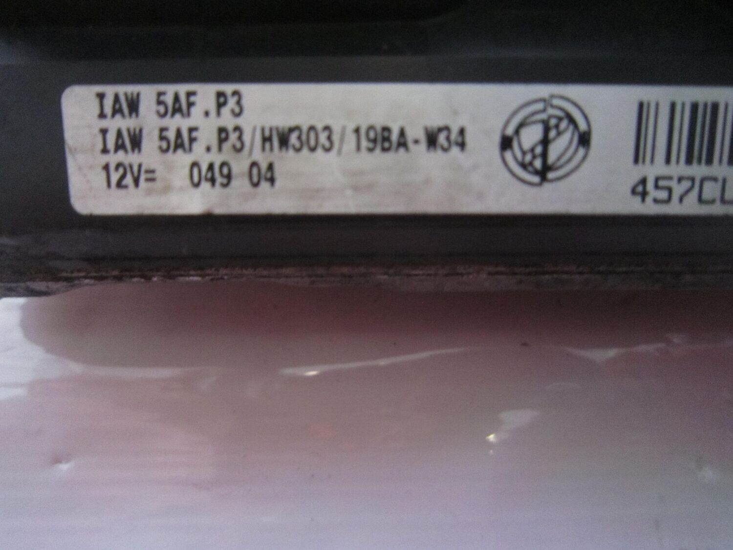 102-75 Centralina Motore Magneti Marelli IAW 5AF.P3 IAW5AF.P3 61600.651.03 C146 55192305 HW303/19BA-W34  FIAT  BENZINA PUNTO