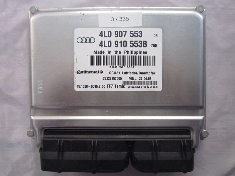 3-335 Centralina Sospensioni Continental 4L0 907 553 4L0907553 4L0 910 553B CCU31   AUDI  Q 5