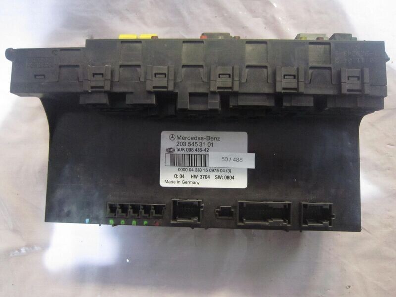 50-488 Body Computer Hella Kg 203 545 31 01 2035453101 5DK 008 486-40 SW:0804 HW:3704  MERCEDES  CLASSE C