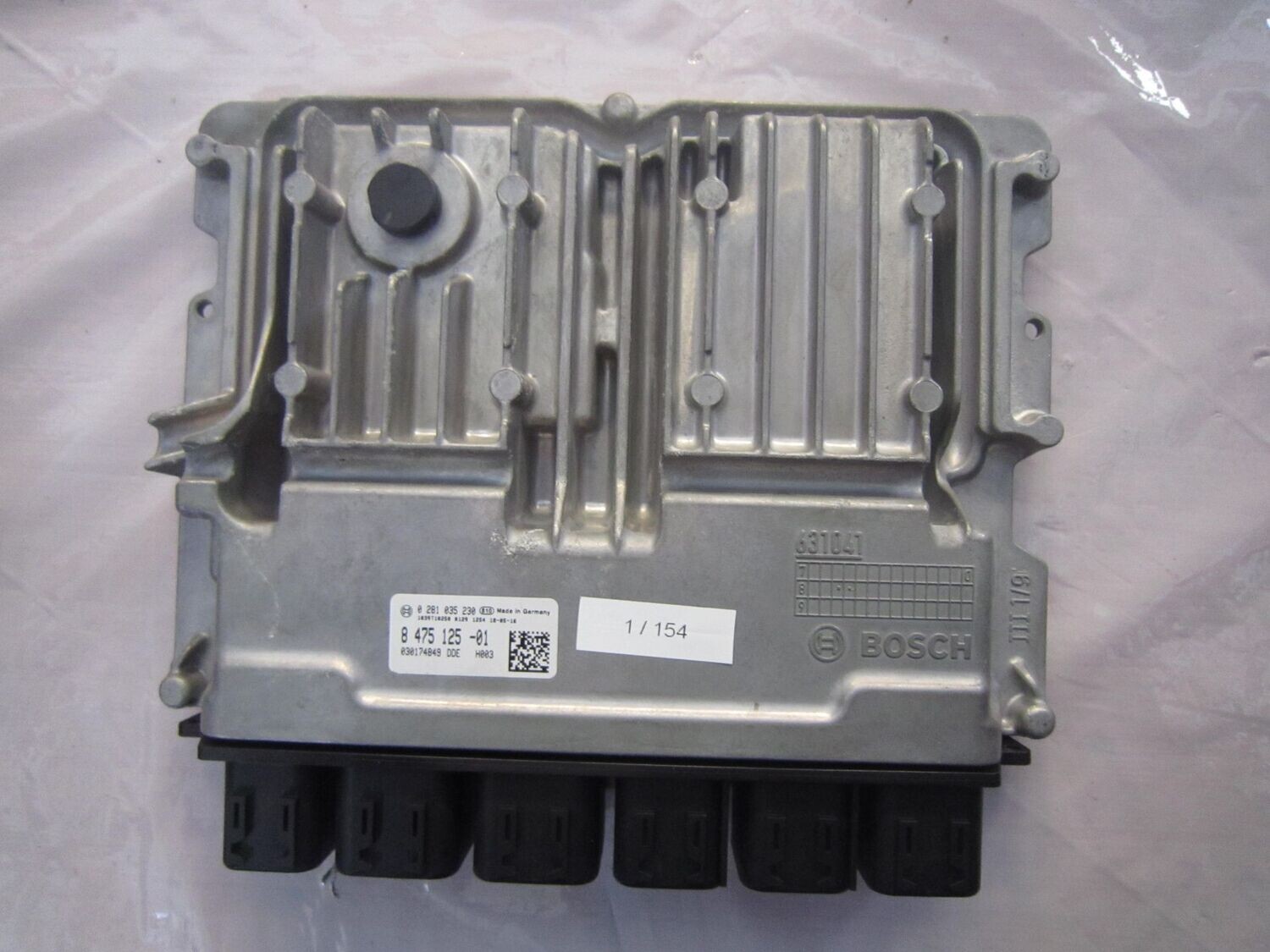 1-154 Centralina Motore Bosch 0 281 035 230 0281035230 8 475 125 - 01    BMW Diesel SERIE  X