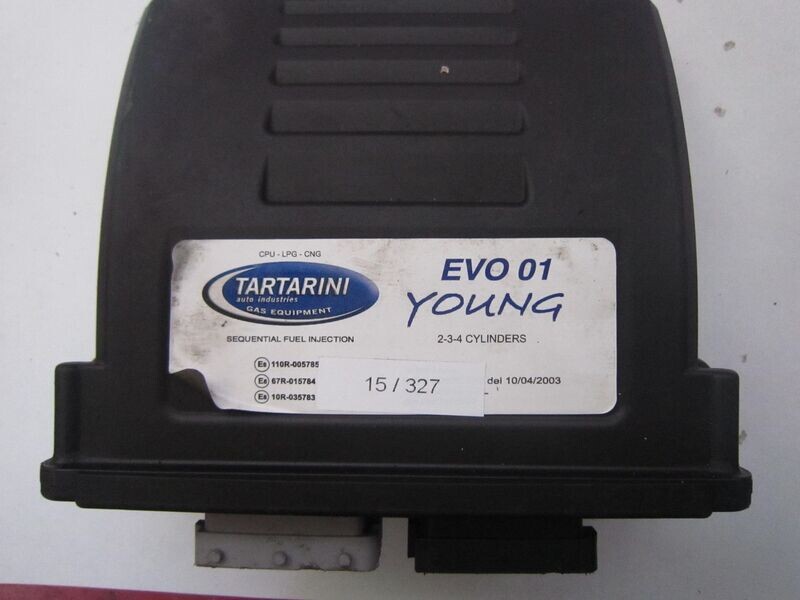 15-327 Centralina Gas Gpl / Metano Tartarini EVO 01 EVO01 YOUNG 2-3-4 CILINDRI    BENZINA / GPL