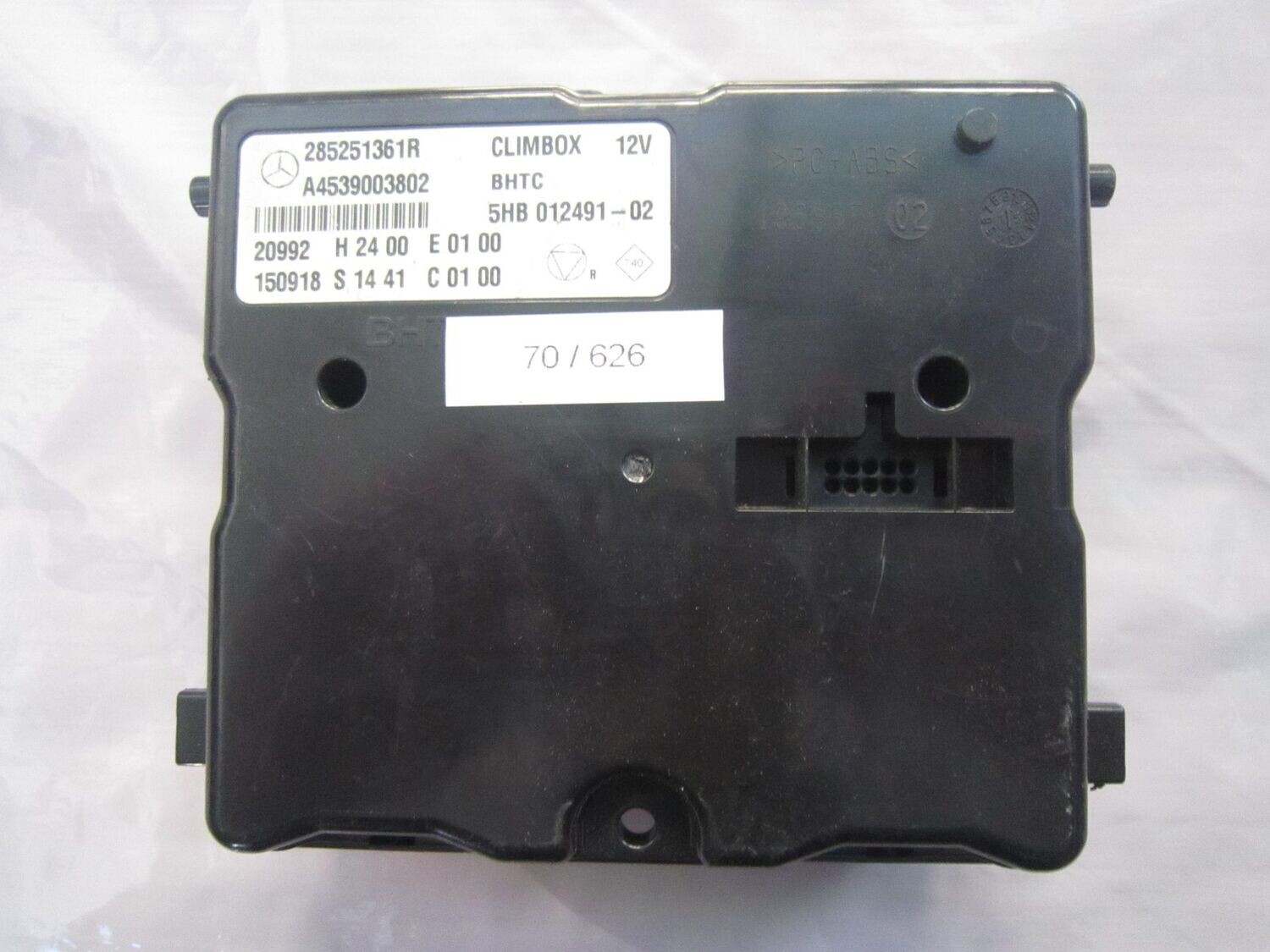 70-626 Centralina Clima Mercedes 285251361R   A4539003802 CLIMBOX   SMART BENZINA 453