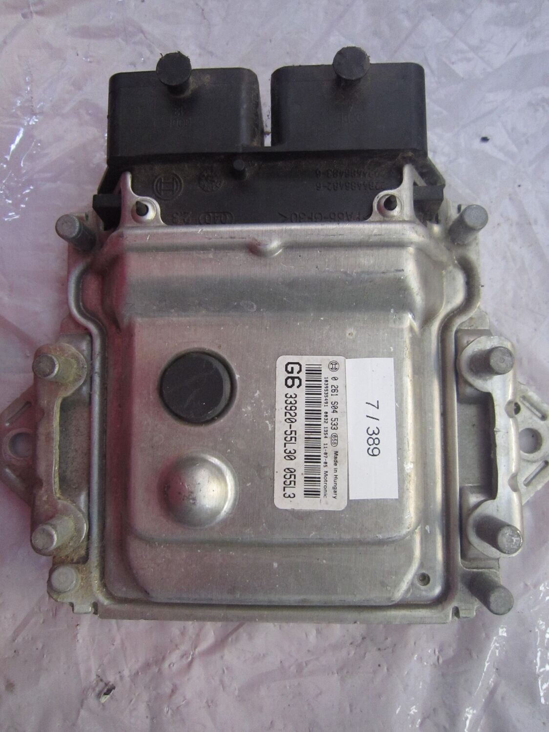 7-389 Centralina Motore Motronic 0 261 S04 533 0261S04533 G6 33920-55L30 1039S35491   SUZUKI Benzina SX4