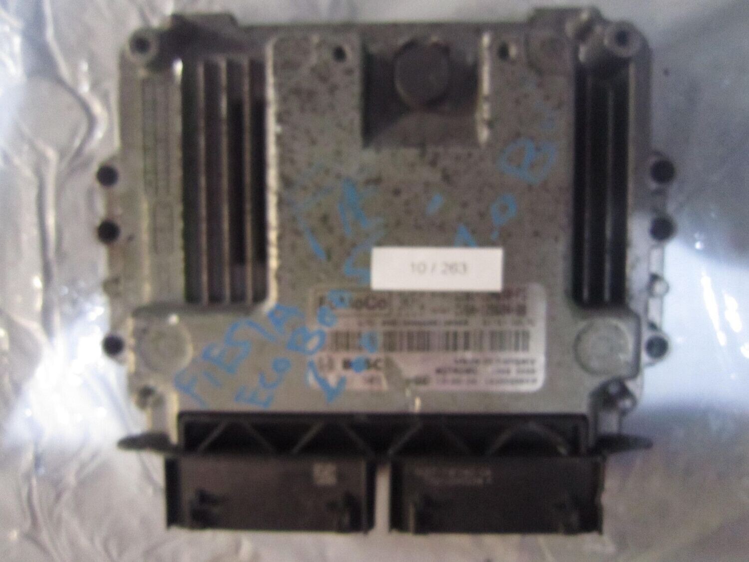 10-263 Centralina Motore Bosch 0 261 S09 699 0261S09699 C1B1-12A650-FG 1039S65643 CV6A-12B604-BB 3KFG FORD Benzina FIESTA