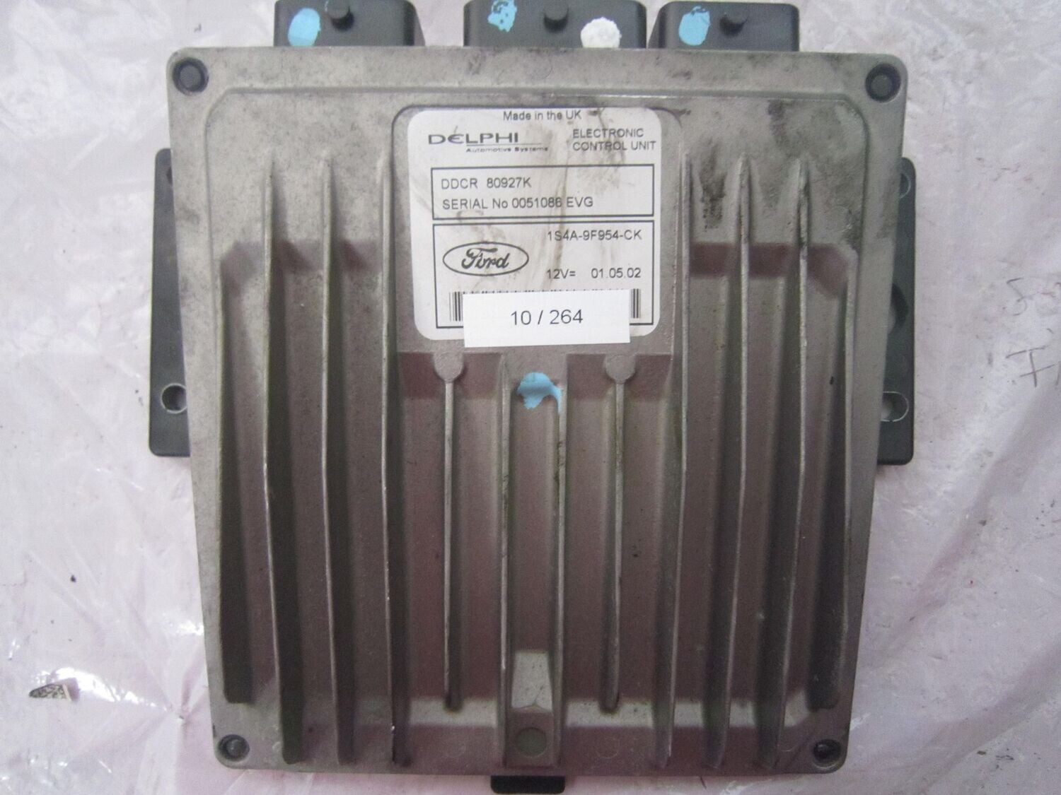 10-264 Centralina Motore Delphi DDCR 80927K DDCR80927K 1S4A-9F954-CK     FORD DIESEL FOCUS