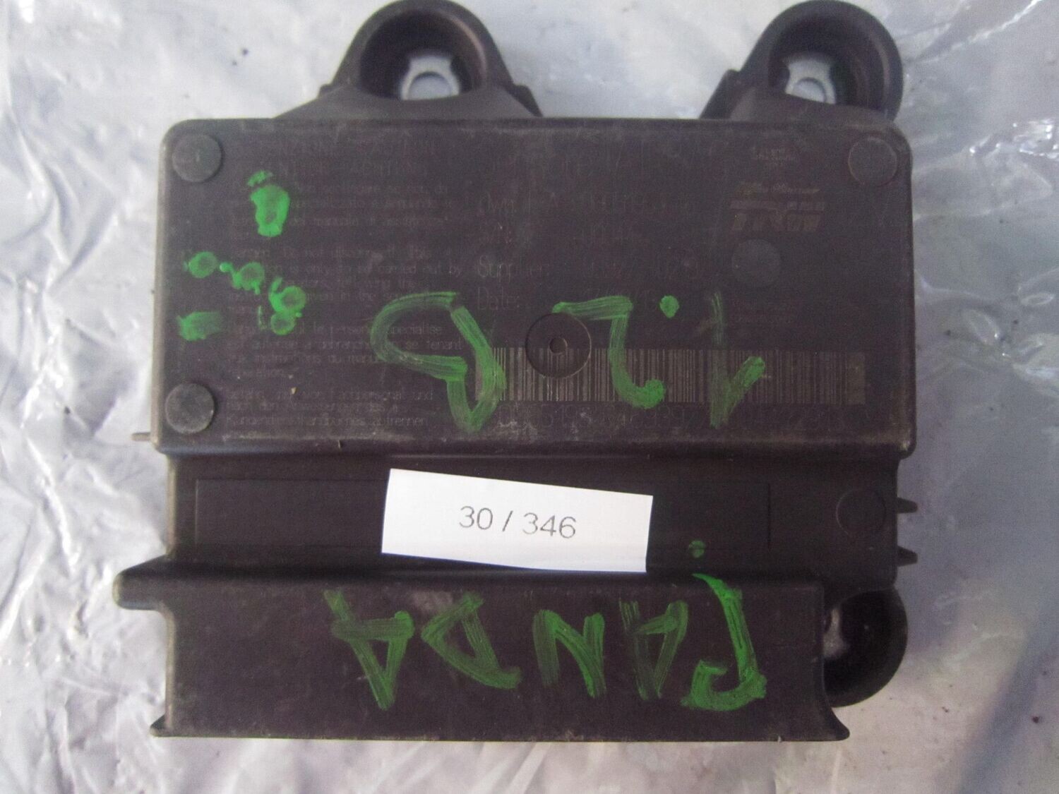 30-346 Centralina Airbag TRW 00051951646   93977-D219    FIAT  PANDA
