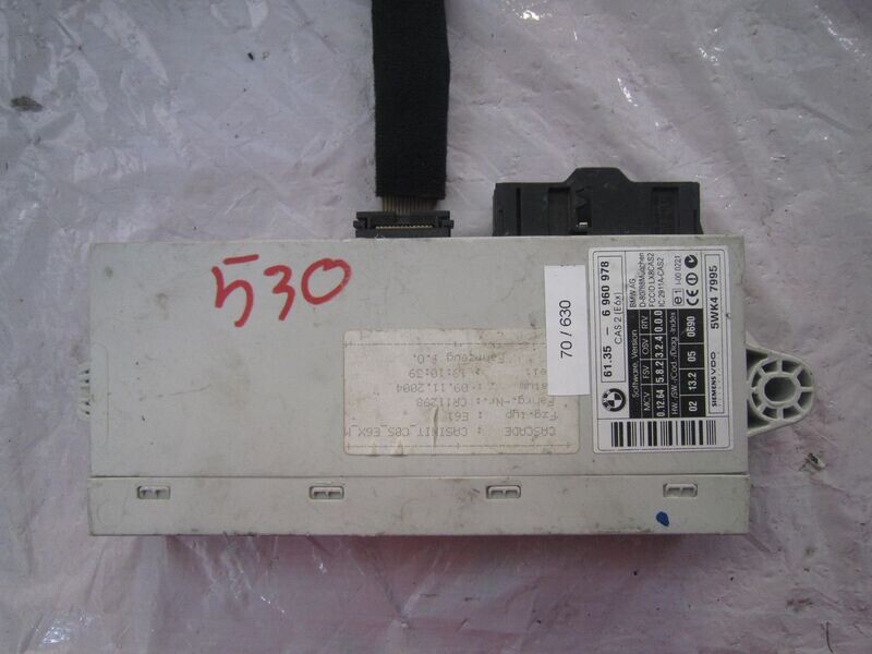 70-630 Centralina Modulo Confort Siemens 5WK4 7995 5WK47995 61.35-6 960 978 CAS 2(E6X)   BMW  SERIE 5
