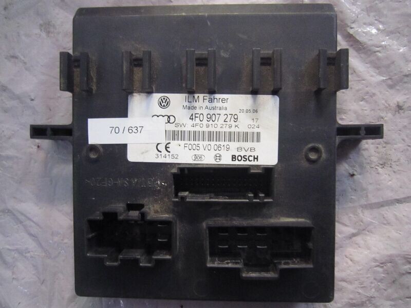 70-637 Centralina Modulo Confort Bosch 4F0 907 279 4F0907279 F005 V0 0619 SW : 4F0 910 279 K 024   AUDI DIESEL A 6