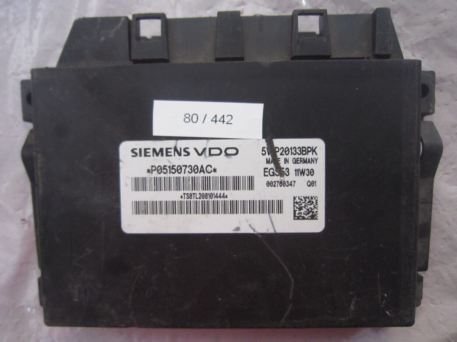 80-442 Modulo Controllo Della Trasmissione Siemens P05150730AC   5WP20133BPK EGS53 11W30   LANCIA  THEMA