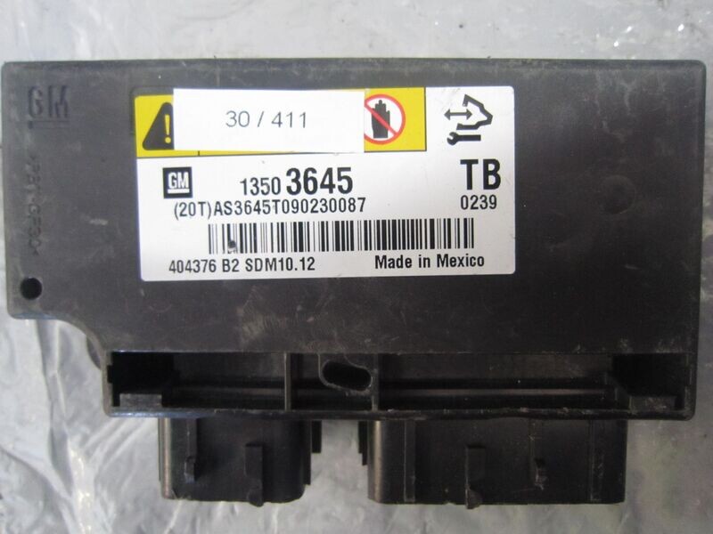 30-411 Centralina Airbag GM 13503645   404376 B2 SDM10.12    OPEL  INSIGNIA