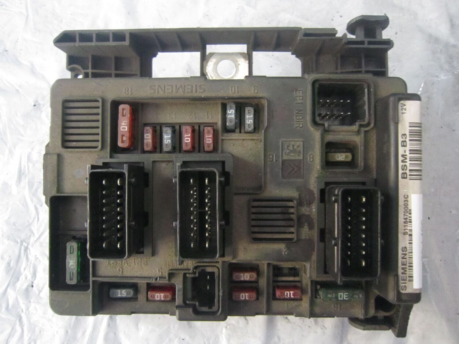 50-499 Body Computer Siemens T118470003 C T118470003C BSM -B3 9643498880-00    CITROEN / PEUGEOT  C 2