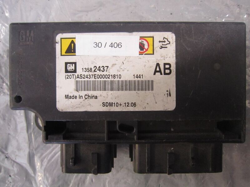 30-406 Centralina Airbag GM 13582437   AB    OPEL  ASTRA