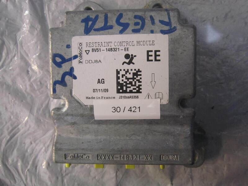 30-421 Centralina Airbag Fomoco 8V51-14B321-EE 8V5114B321EE DDJ8A EE   FORD  FIESTA