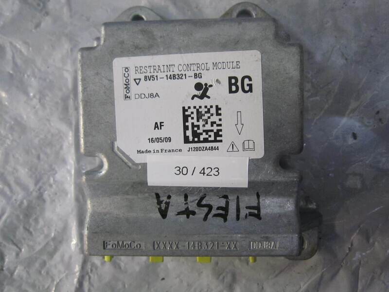 30-423 Centralina Airbag Fomoco 8V51-14B321-BG 8V5114B321BG DDJ8A BG   FORD  FIESTA