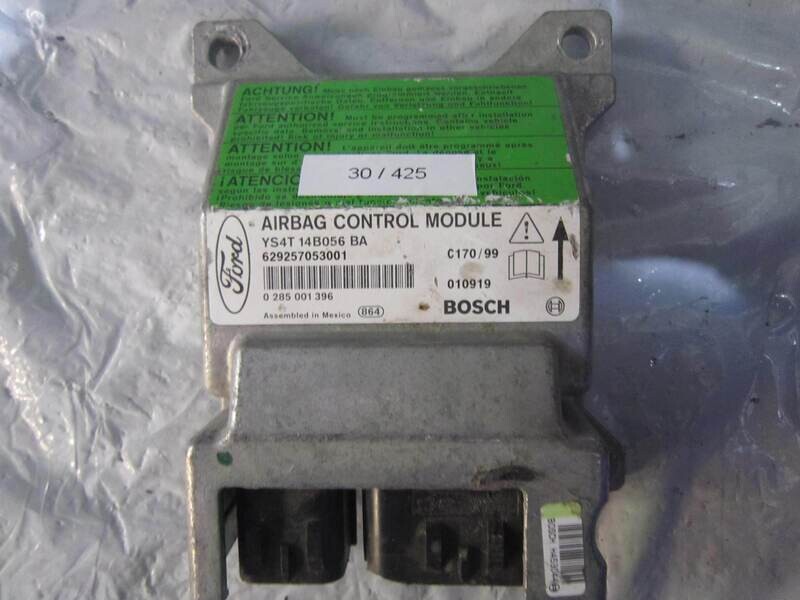 30-425 Centralina Airbag Bosch 0 285 001 396 0285001396 YS4T 14B056 BA     FORD  FOCUS