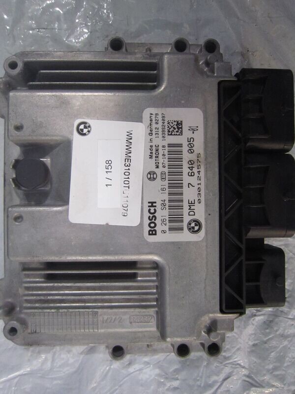 1-158 Centralina Motore Bosch 0 261 S04 161 0261S04161 7640005 1039S24097 DME 7 640 005  MINI BENZINA COOPER