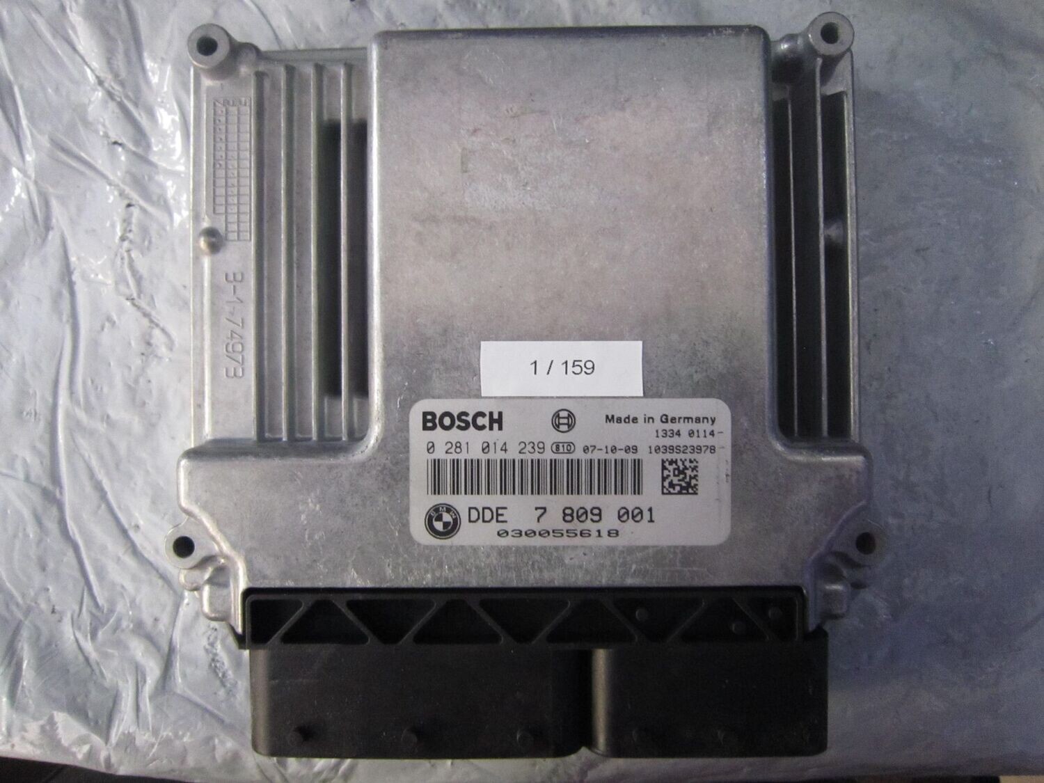 1-159 Centralina Motore Bosch 0 281 014 239 0281014239  1039S23978 DDE 77809001  BMW DIESEL X 3