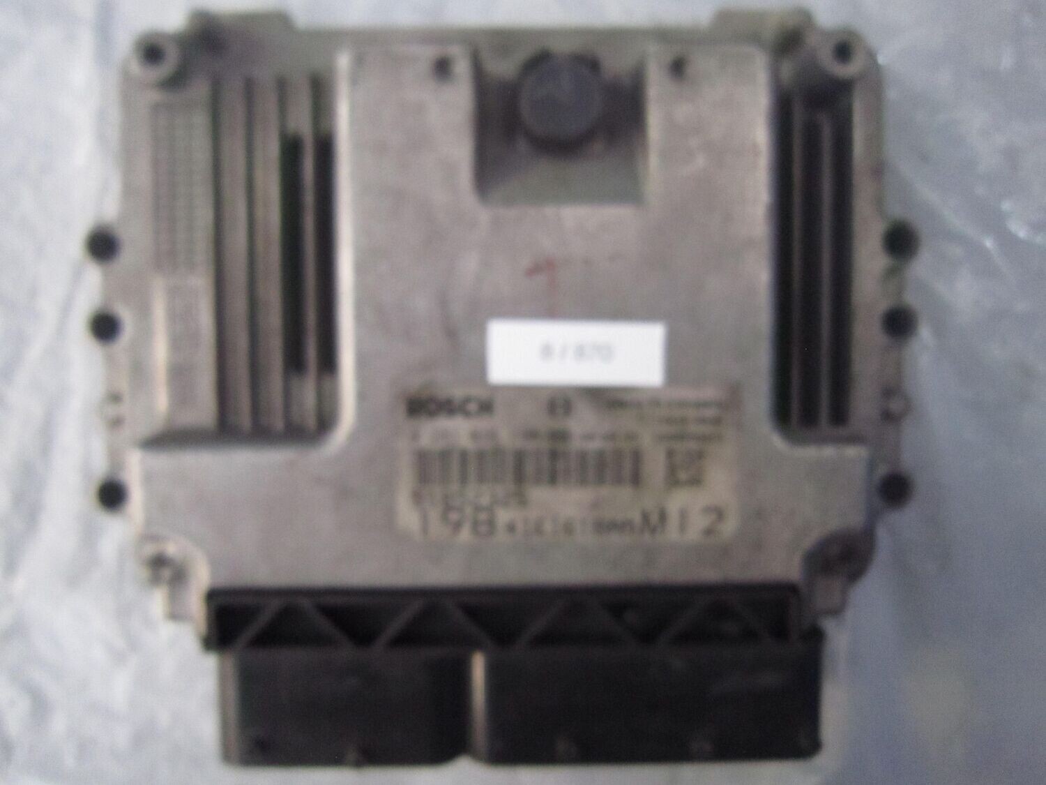 8-870 Centralina Motore Bosch 0 281 016 198 0281016198 51852325 1039S32423 198 4IE161BAM M12  FIAT  DIESEL BRAVO_BRAVA
