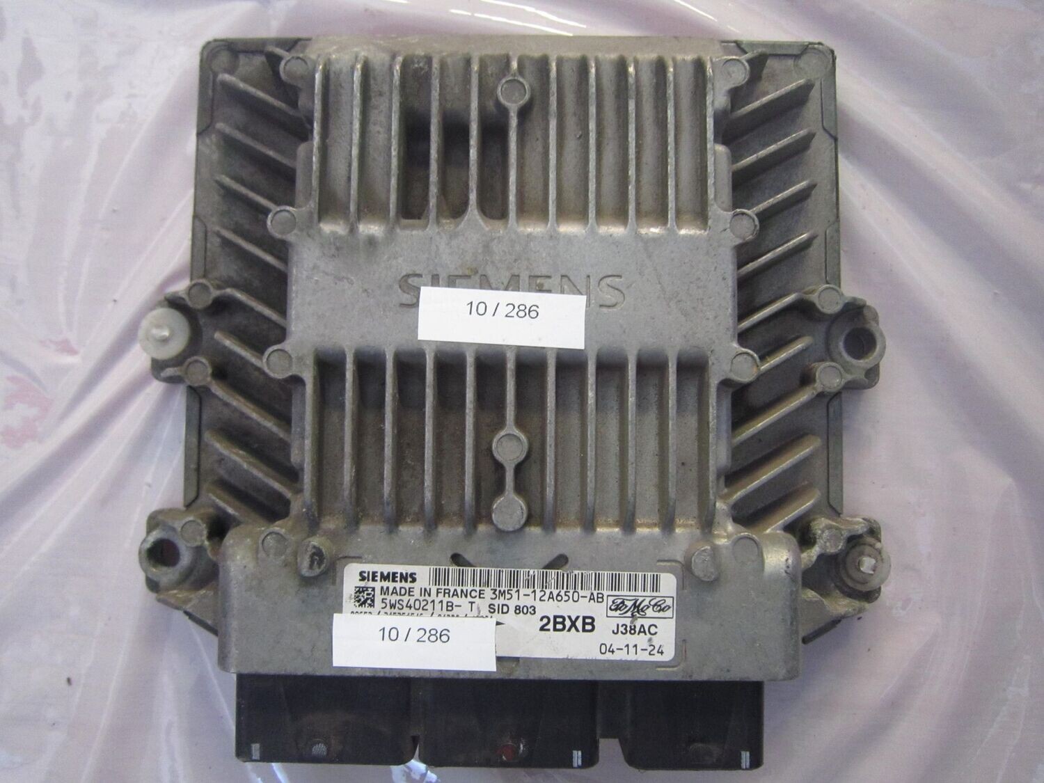 10-286 Centralina Motore Siemens 5WS40211B-T 5WS40211BT 3M51-12A650-AB SID 803 2BXB  J38AC  FORD DIESEL C-MAX