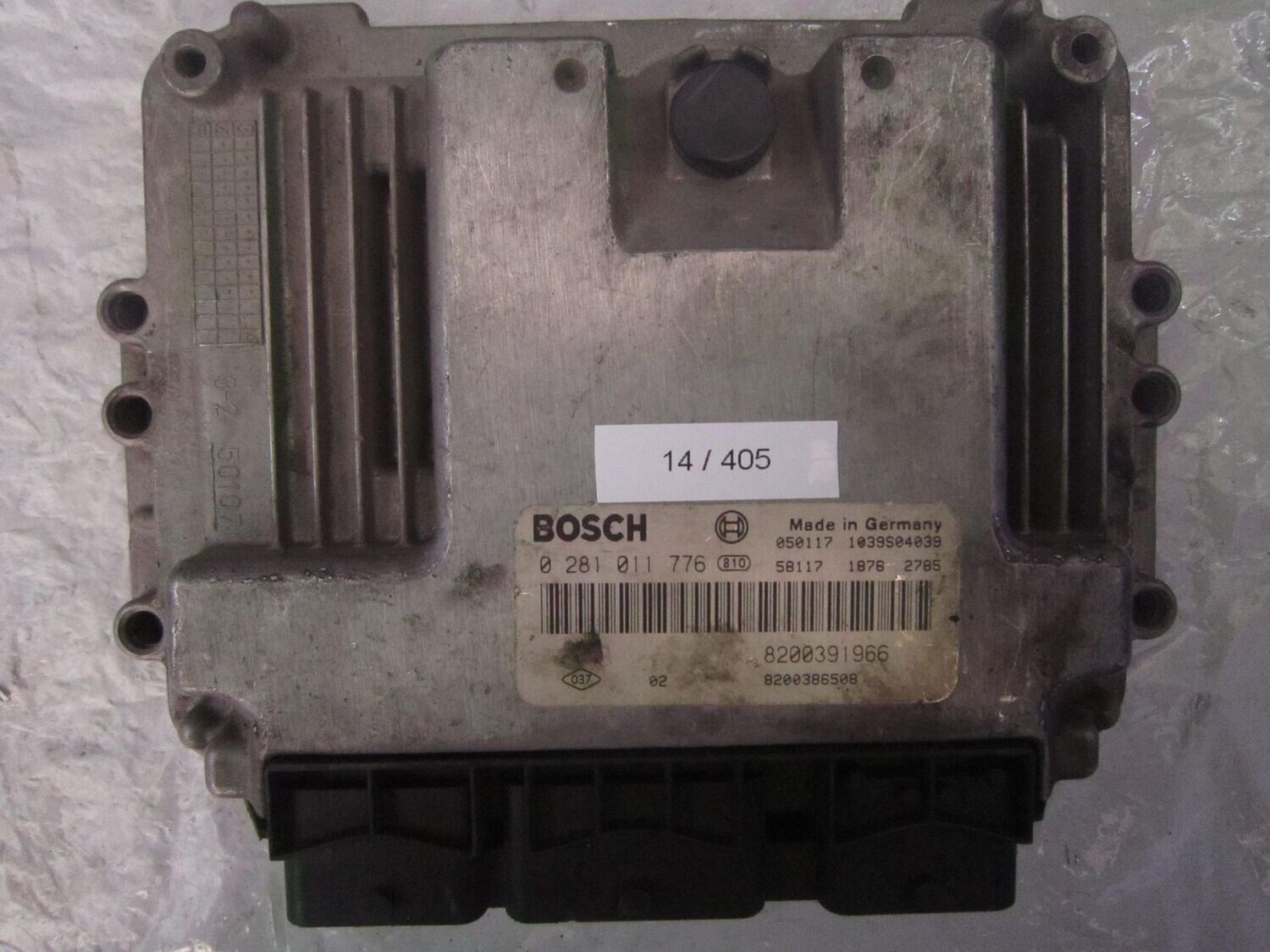 14-405 Centralina Motore Bosch 0 281 011 776 0281011776 8200391966 1039S04039 8200386508  RENAULT DIESEL MEGANE_SCENIC
