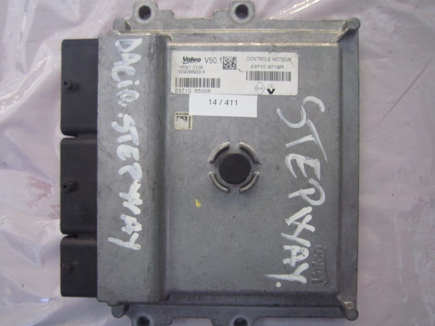 14-411 Centralina Motore Valeo 23710 9719R 237109719R V29086933A  V50.1  RENAULT BENZINA CLIO