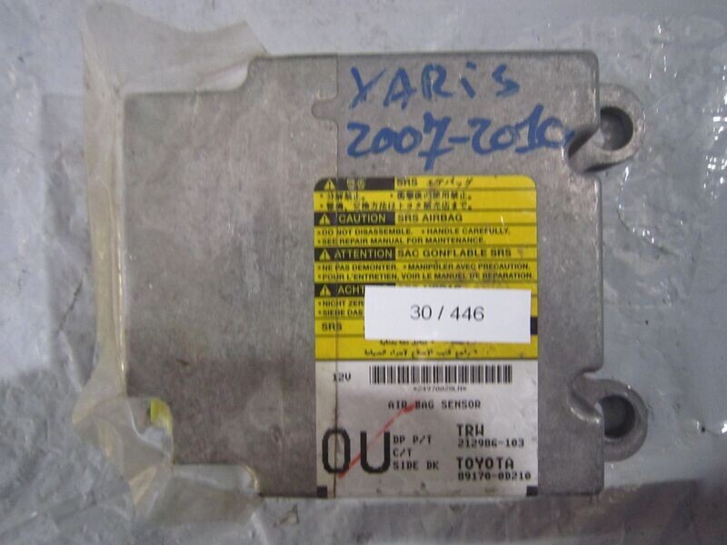 30-446 Centralina Airbag Trw 212986-103 212986103 89170-0D210    TOYOTA  YARIS