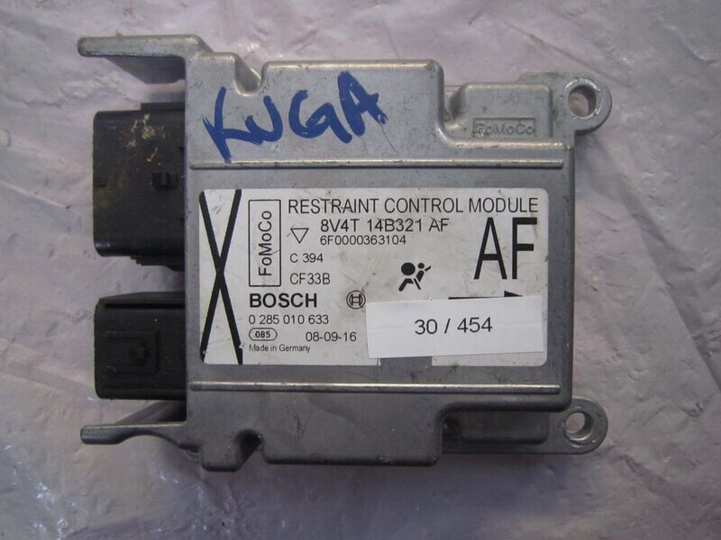 30-454 Centralina Airbag Bosch 0 285 010 633 0285010633 8V4T 14B321 AF    FORD  KUGA