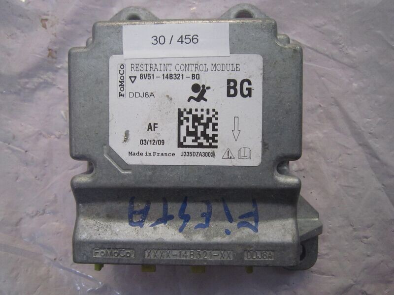 30-456 Centralina Airbag Fomoco 8V51-14B321-BG 8V5114B321BG DDJ8A BG   FORD  FIESTA