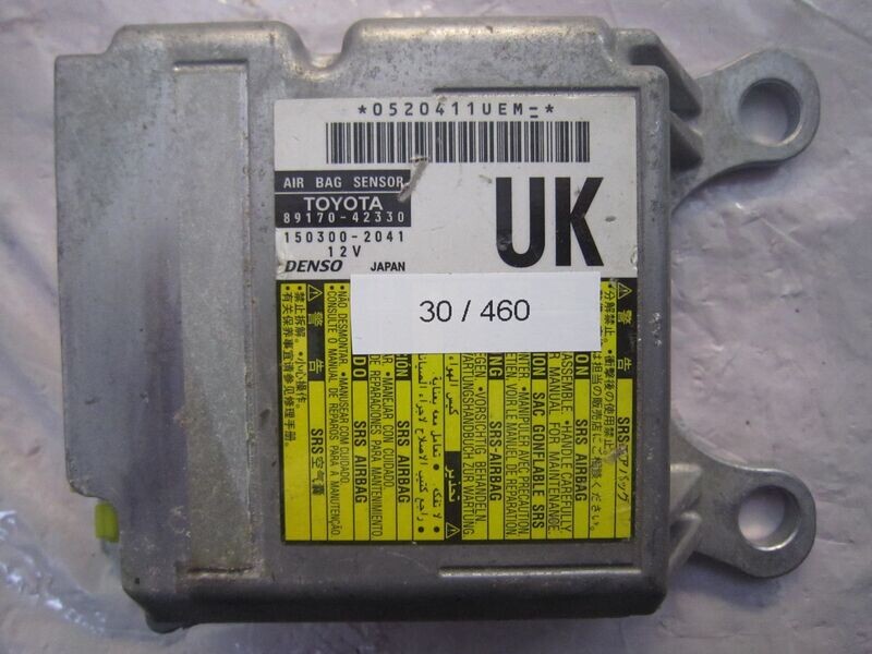 30-460 Centralina Airbag Denso 89170-42330 8917042330 150300-2041    TOYOTA  RAV 4