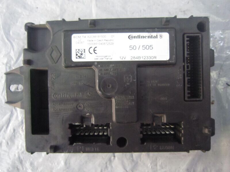50-505 Body Computer Continental 284B12330R   A2C86181500 BCM T4   RENAULT  VARIE