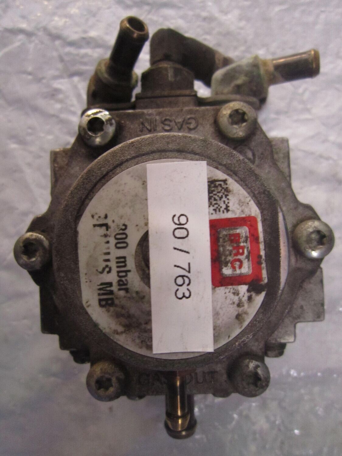 90-763 Riduttore Di Pressione Gpl Brc GENIUS MB GENIUSMB 800 MBAR     BENZINA / GPL