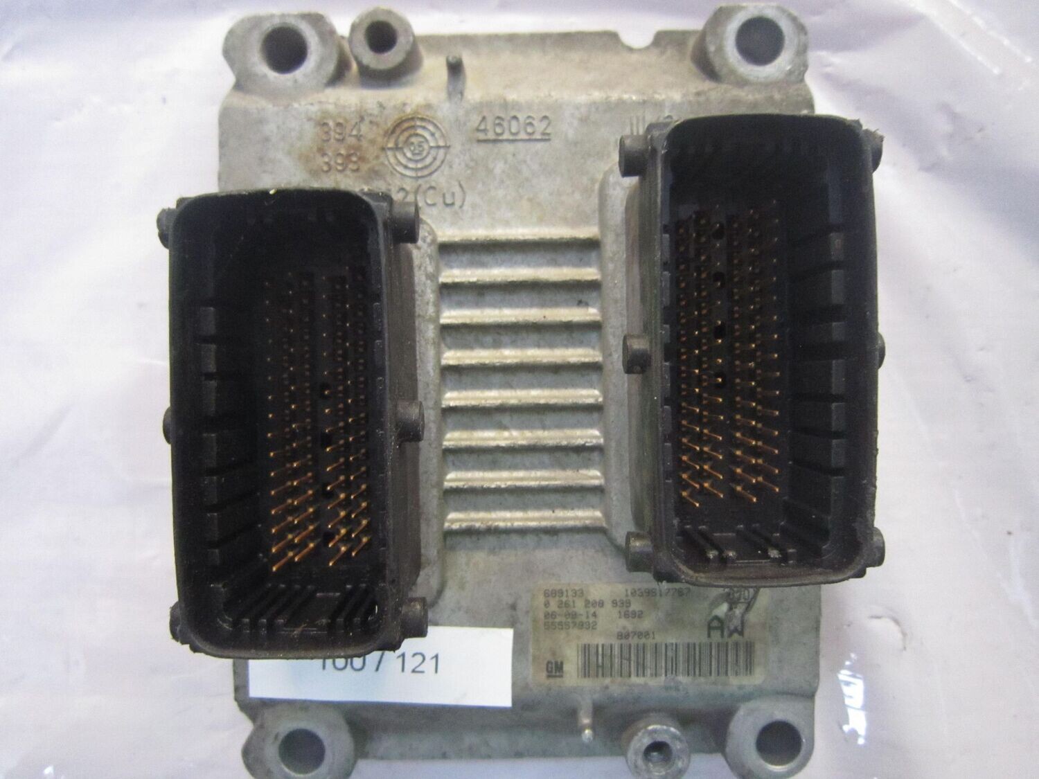 100-121 Centralina Motore Bosch 0 261 208 939 0261208939 55557932    OPEL BENZINA CORSA
