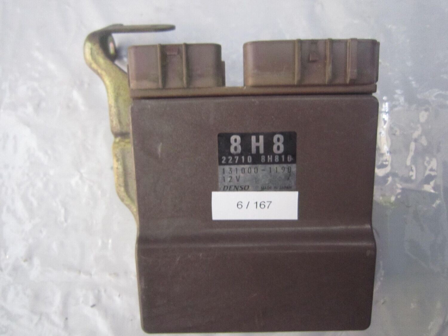 6-167 Centralina Motore Denso 22710 8H810 227108H810 131000-1190 8 H 8   TOYOTA Diesel RAV 4