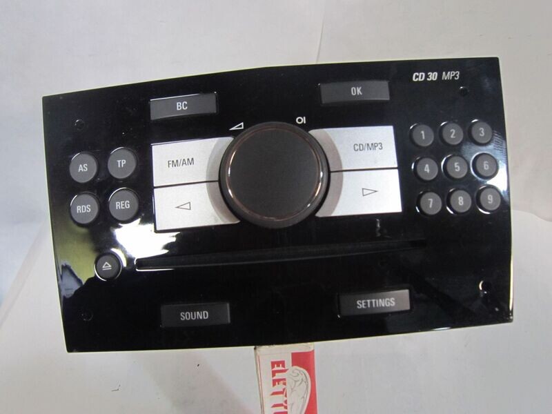 20-110 Autoradio Delphi 497316088 497 316 088 13289935  CD 30 MP3 CD30MP3     OPEL ASTRA