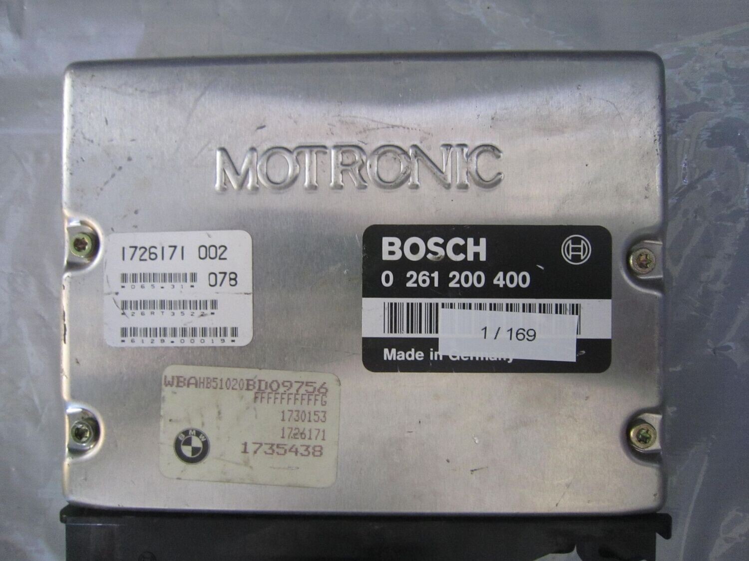 1-169 Centralina Motore Bosch 0 261 200 400 0261200400     BMW Benzina SERIE 5