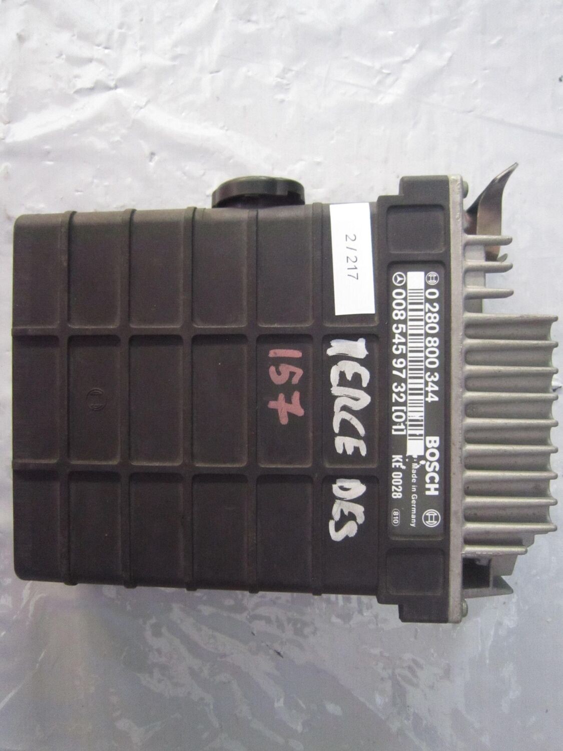 2-217 Centralina Motore Bosch 0 280 800 344 0280800344 008 545 97 32    MERCEDES Benzina CLASSE E