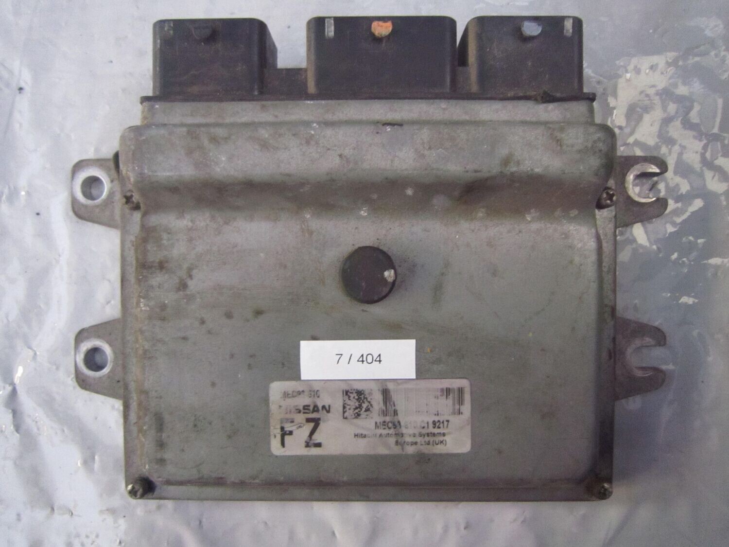 7-404 Centralina Motore Hitachi MEC93-610 MEC93610 FZ    NISSAN Benzina QASHQAI