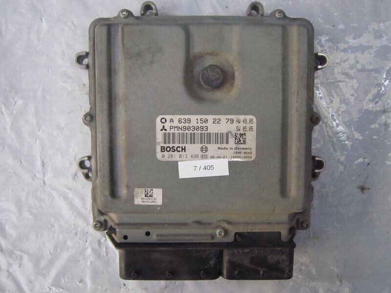 7-405 Centralina Motore Bosch 0 281 013 498 0281013498 A 639 150 22 79 1039S14650   MITSUBISHI Diesel COLT