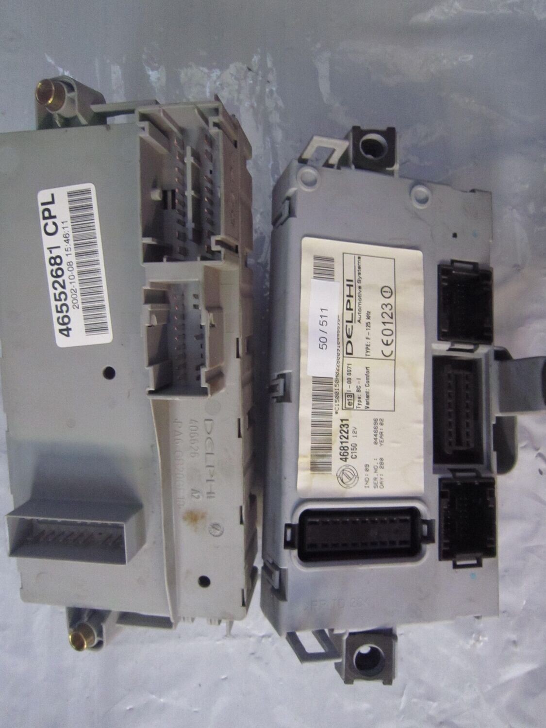 50-511 Body Computer Delphi 46812231   46552681 CPL 46812228 NPL   ALFA ROMEO / FIAT / LANCIA BENZINA VARIE