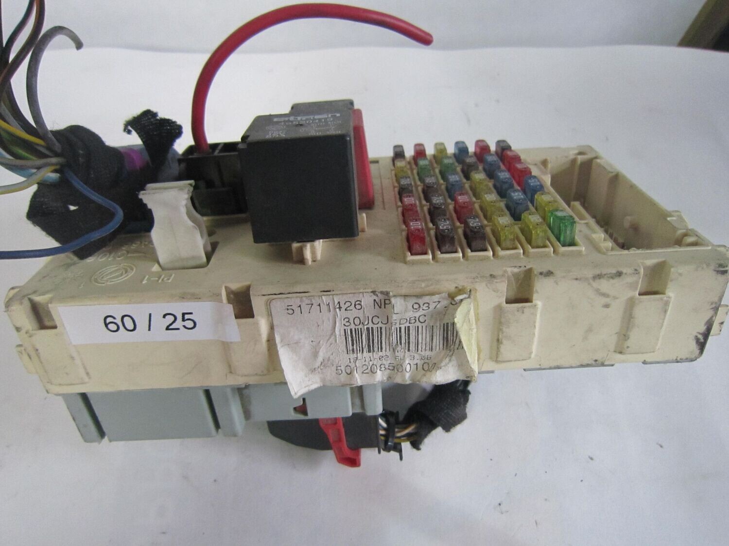 60-25 Scatola Fusibili Delphi 51711426 NPL 51711426NPL 46558758    ALFA ROMEO  DIESEL 147