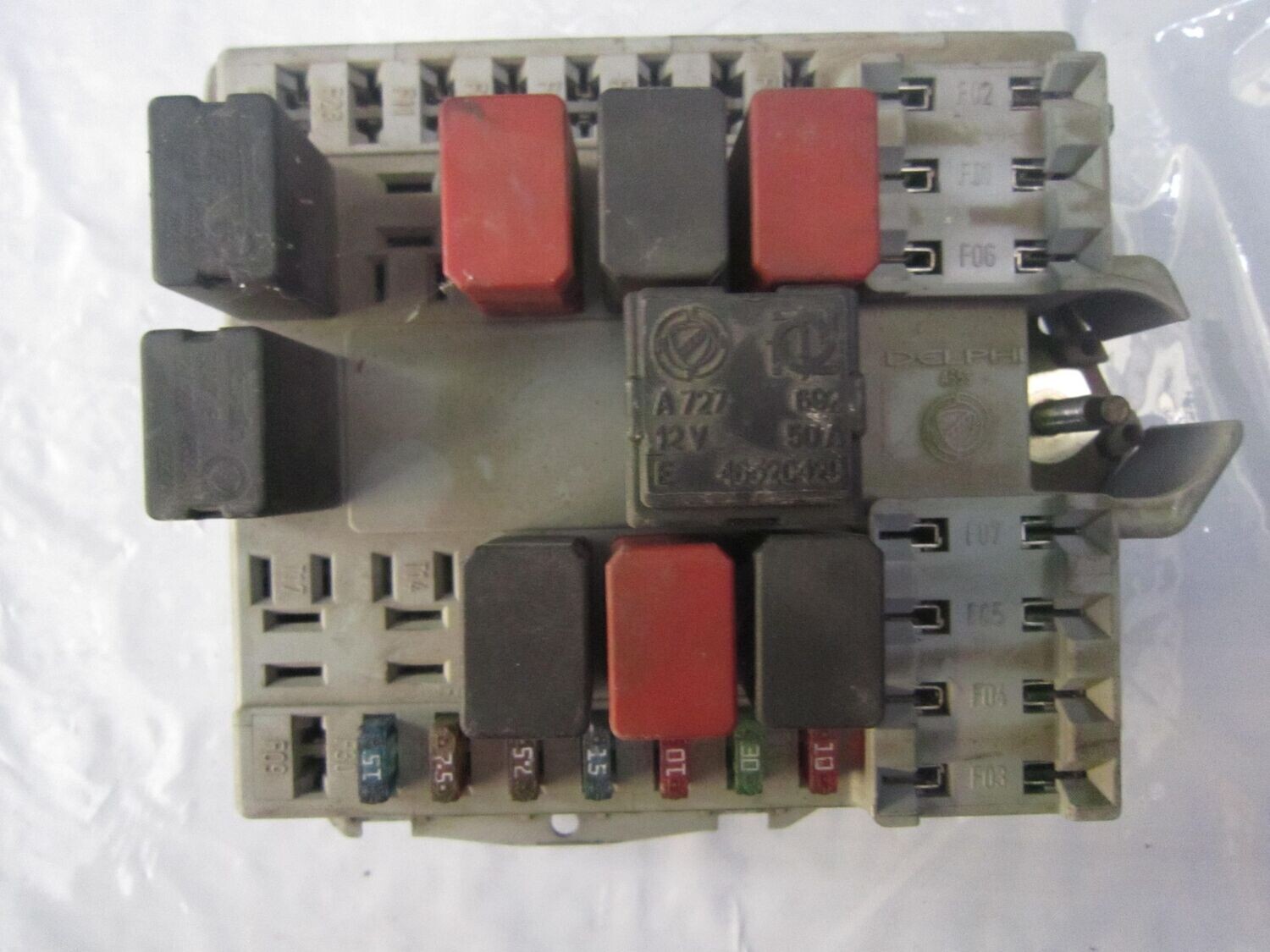 60-272 Scatola Fusibili Delphi 46760257   DS/1,8 HGT     FIAT  Benzina PUNTO