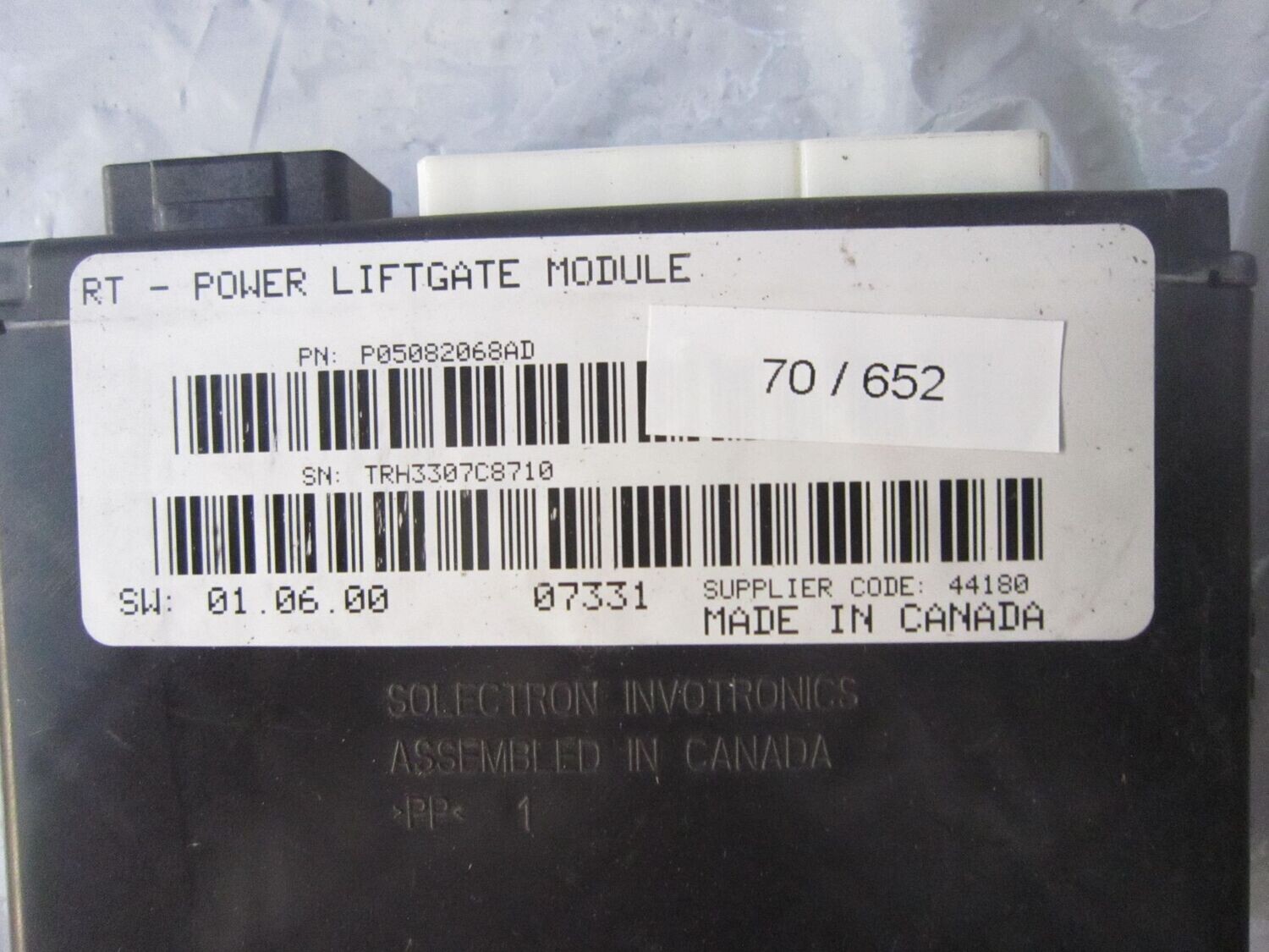 70-652 Centralina Portellone Chrysler P05082068AD       CHRYSLER  VOYAGER