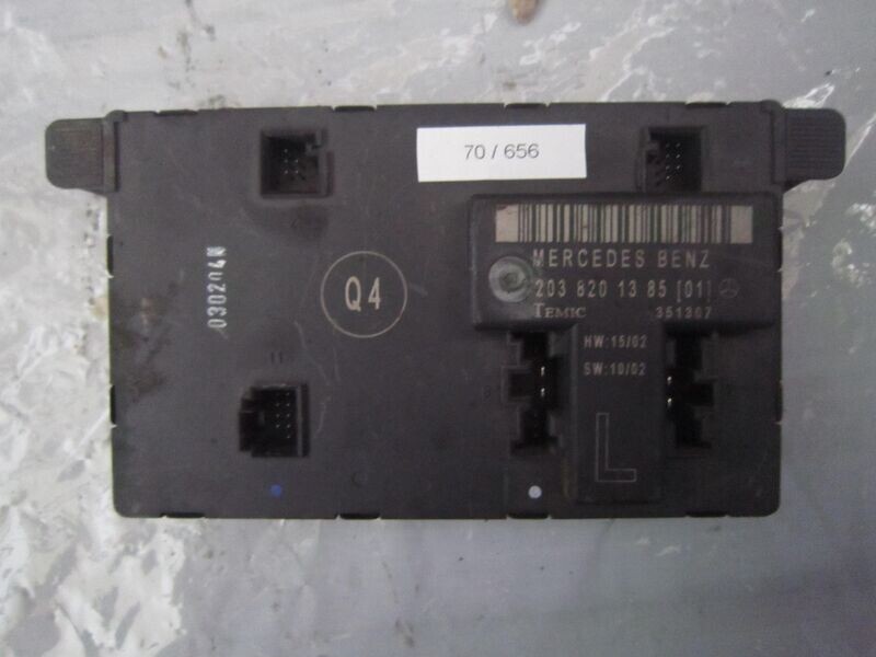 70-656 Centralina Porte Temic 203 820 13 85 2038201385 351307 Q 4   MERCEDES  CLASSE C
